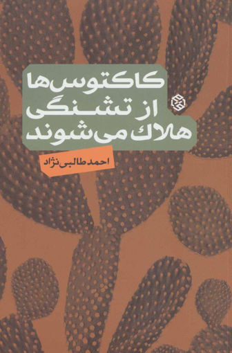 کتاب کاکتوس ها از تشنگی هلاک میشوند نشر روزنه نویسنده احمد طالبی نژاد جلد شومیز قطع رقعی