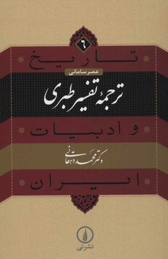 کتاب تاریخ و ادبیات ایران (6)(ترجمه تفسیر طبری) نشر نی نویسنده محمد دهقانی جلد شومیز قطع رقعی