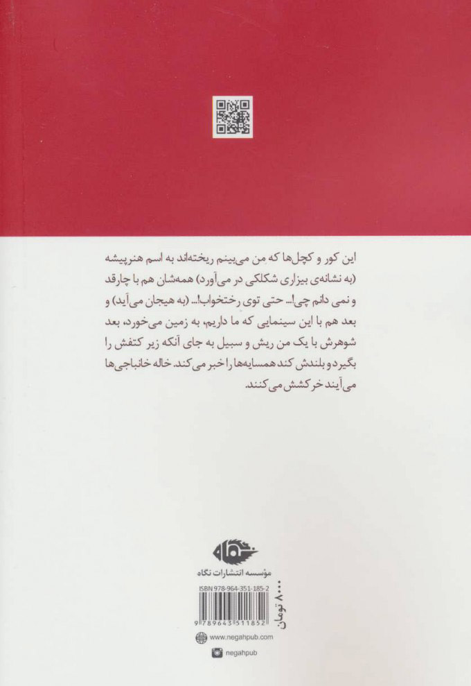 کتاب کات منطقه ممنوعه نشر نگاه نویسنده امیرحسن چهل تن جلد شومیز قطع رقعی