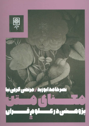 کتاب معنای متن پژوهشی در علوم قرآن نشر طرح نو نویسنده نصر حامد ابوزید جلد شومیز قطع رقعی