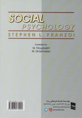 کتاب روانشناسی اجتماعی نشر رسا نویسنده استفن ال  فرانزوی مترجم مهرداد فیروز بخت-منصور قنادان جلد شومیز قطع وزیری